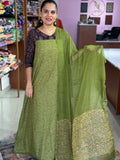 Semi Modal Unstitched Suit ND04