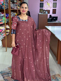 Semi Banarasi Unstitched Suit