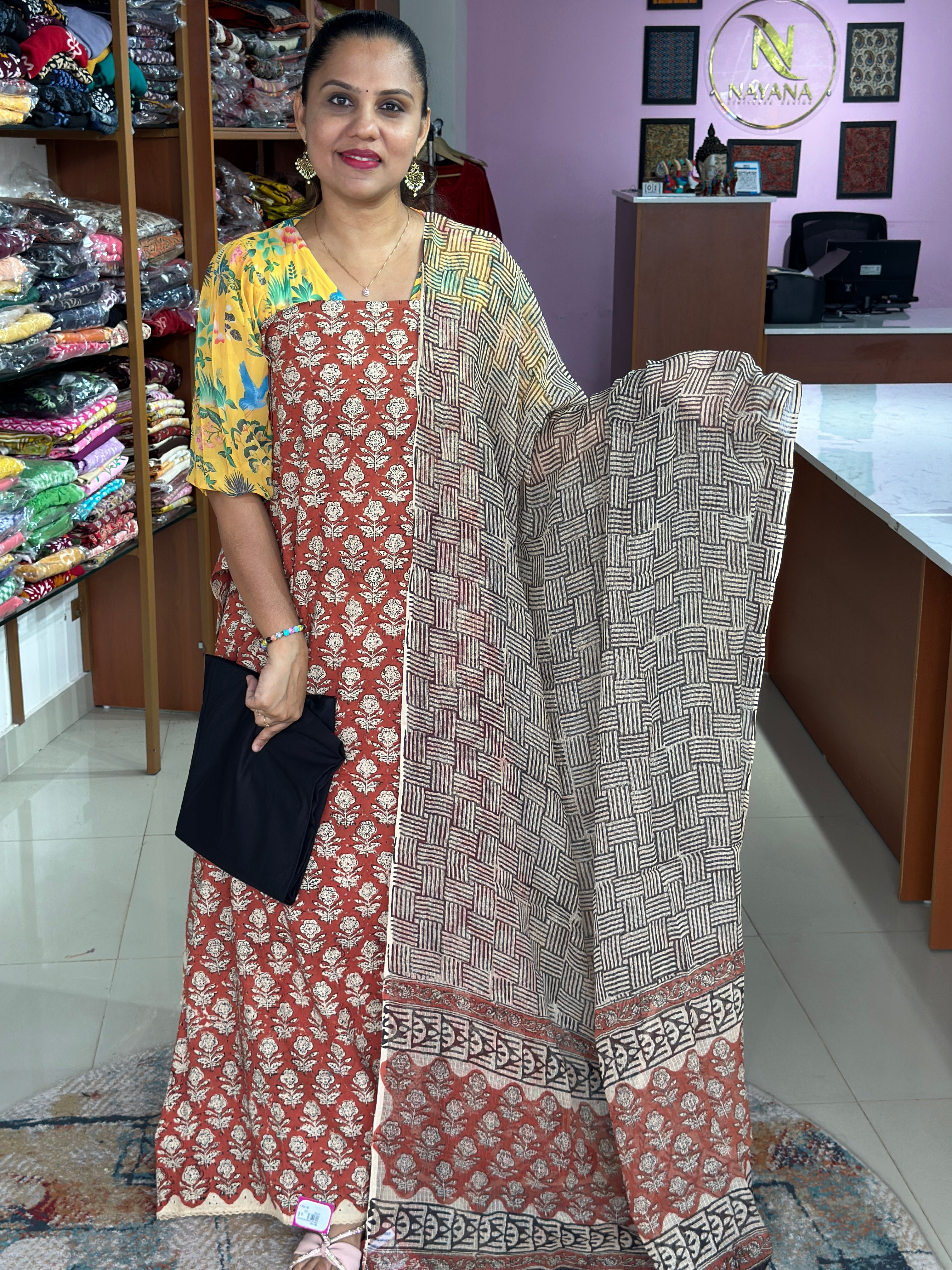 Premium Cotton Unstitched Suit