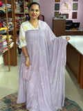 Crushed Georgette Unstitched Suit
