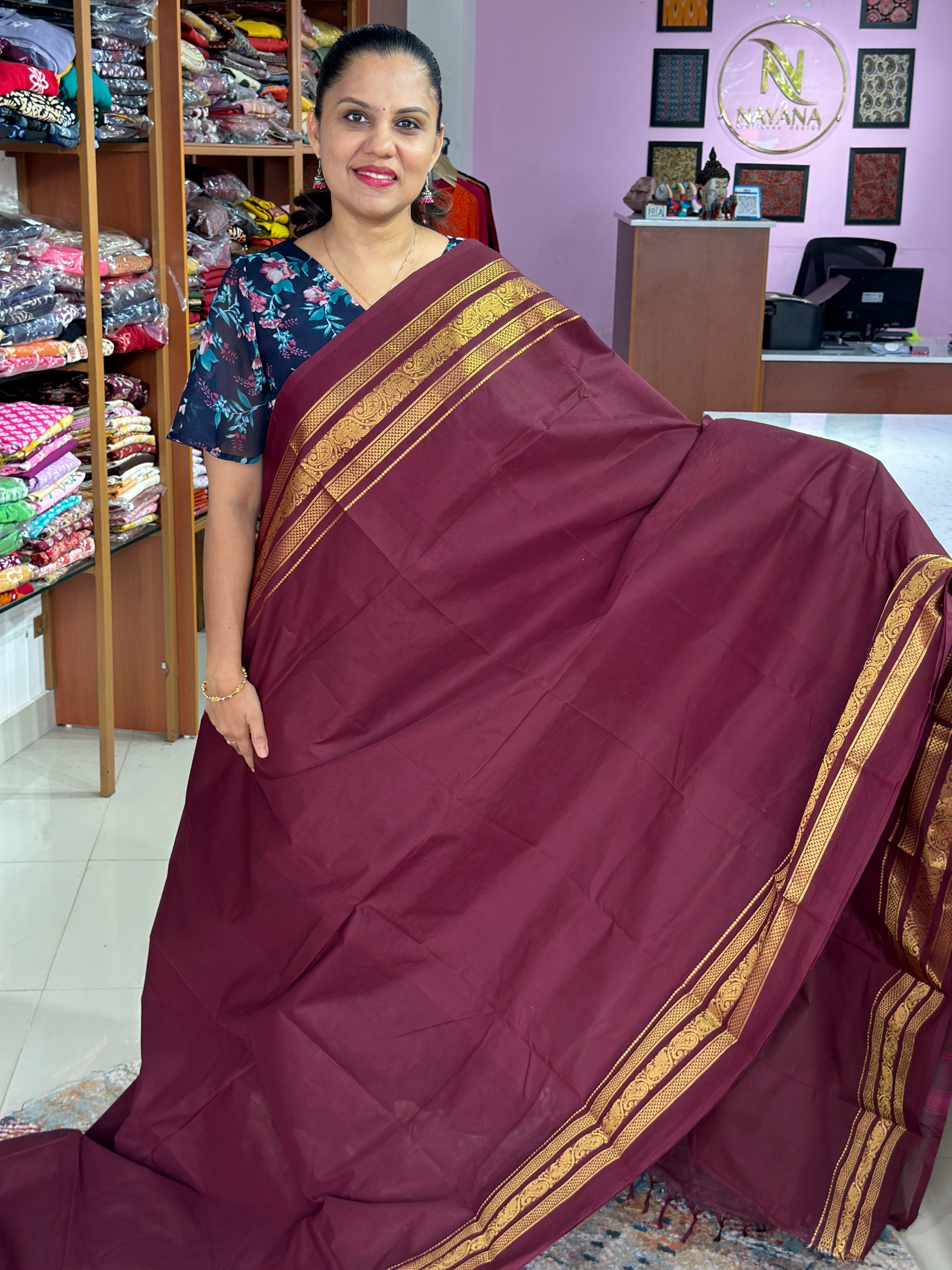 Chettinad Cotton Saree
