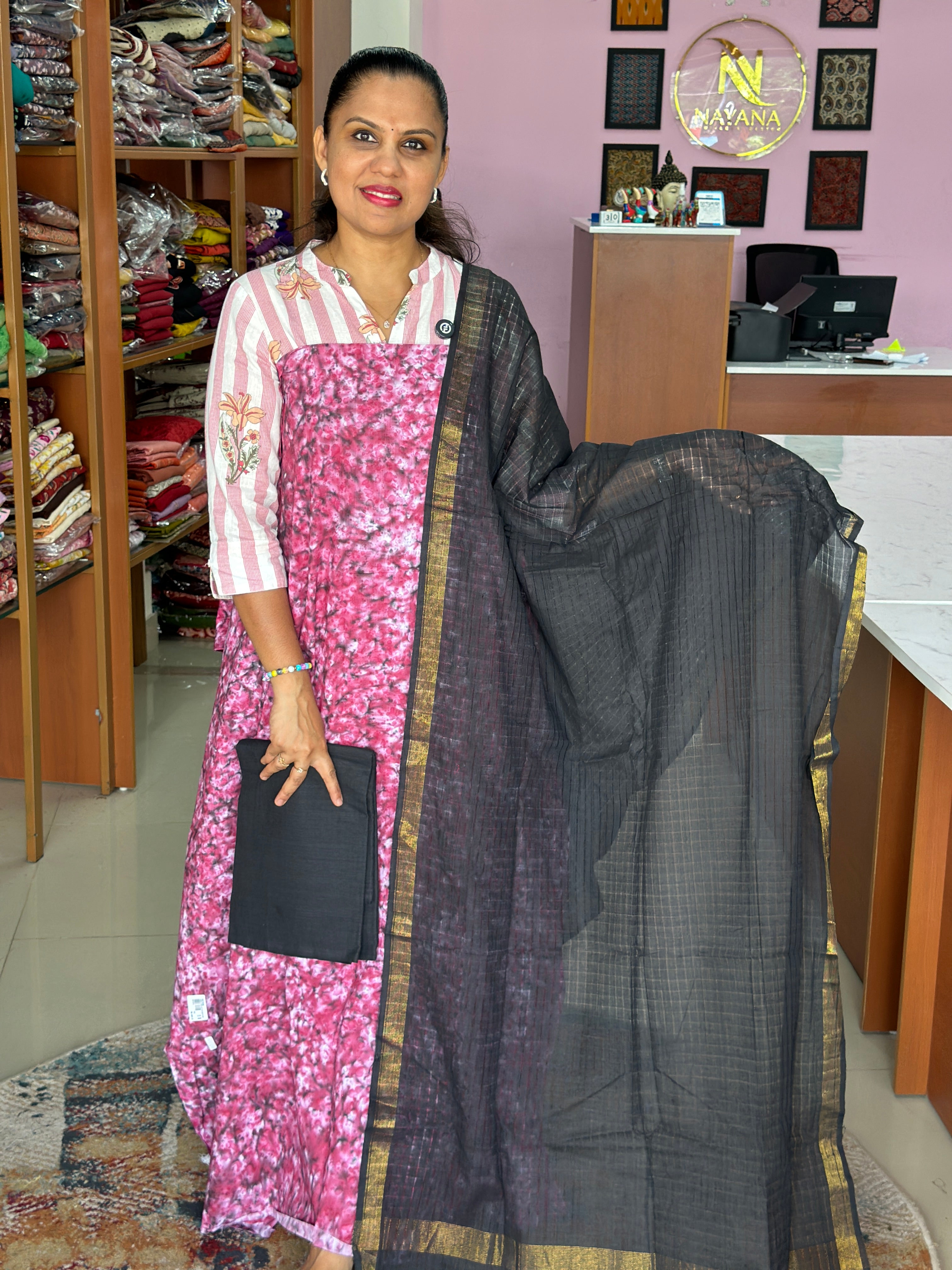 Cotton Unstitched Suit