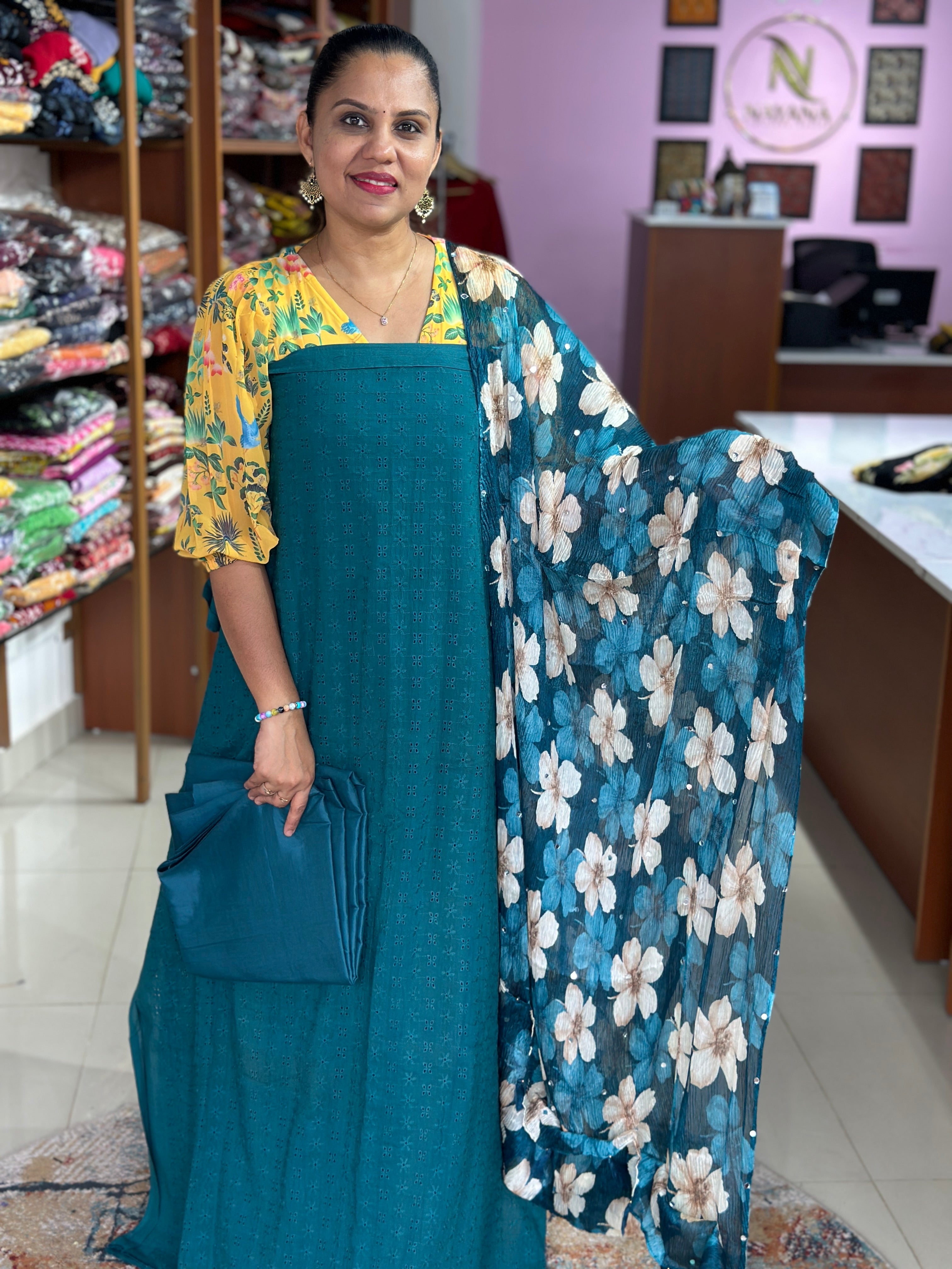 Cotton Hakoba Unstitched Suit