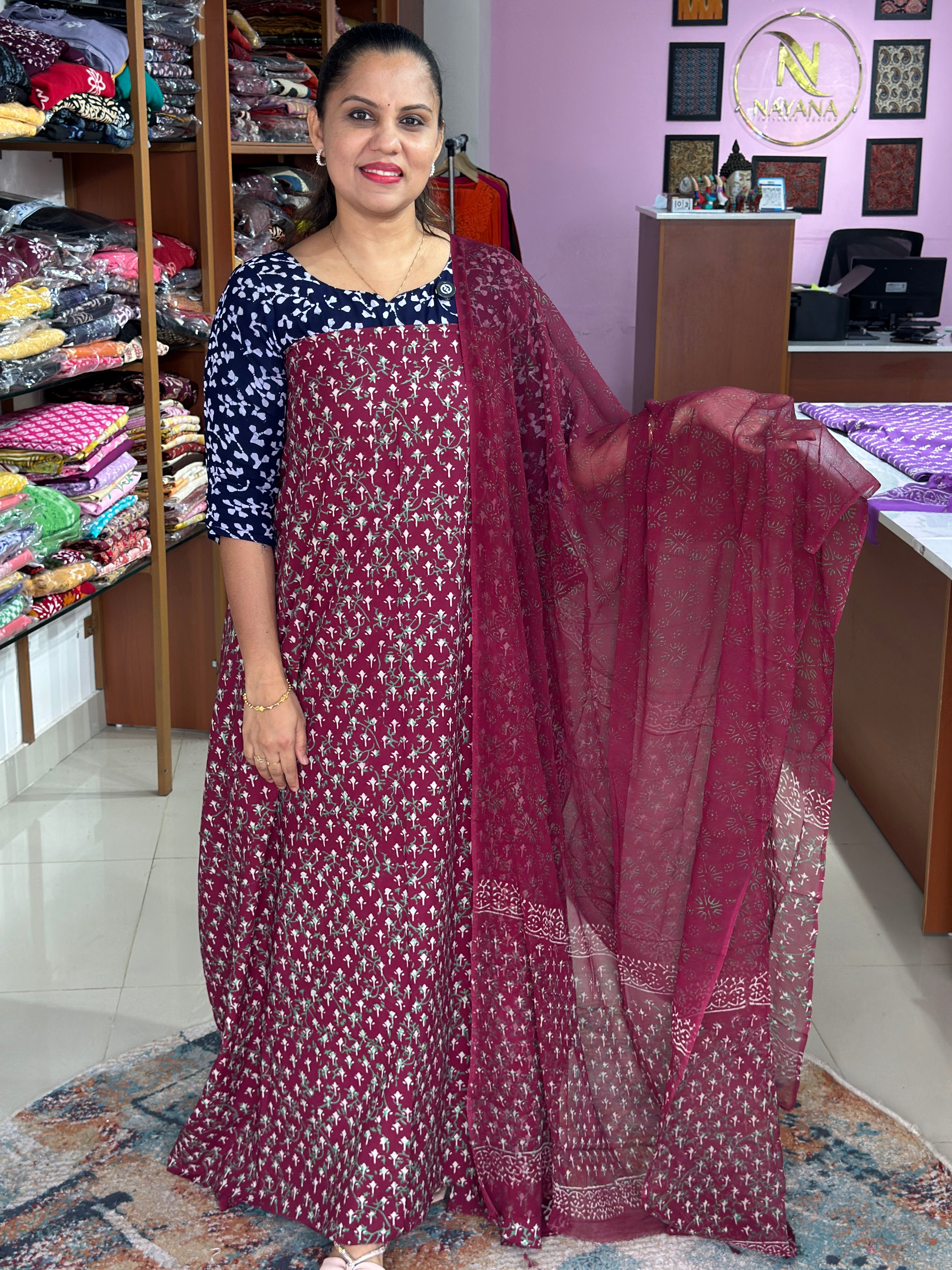 Jaipur Cotton Unstitched Suit