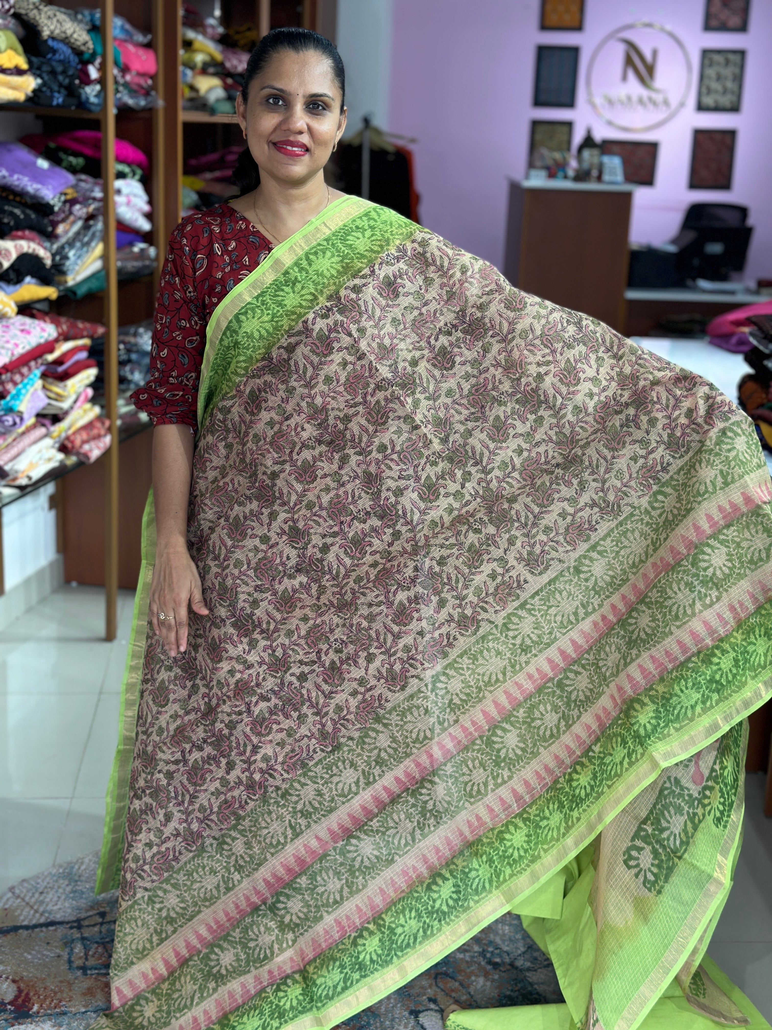 Kota Cotton Saree