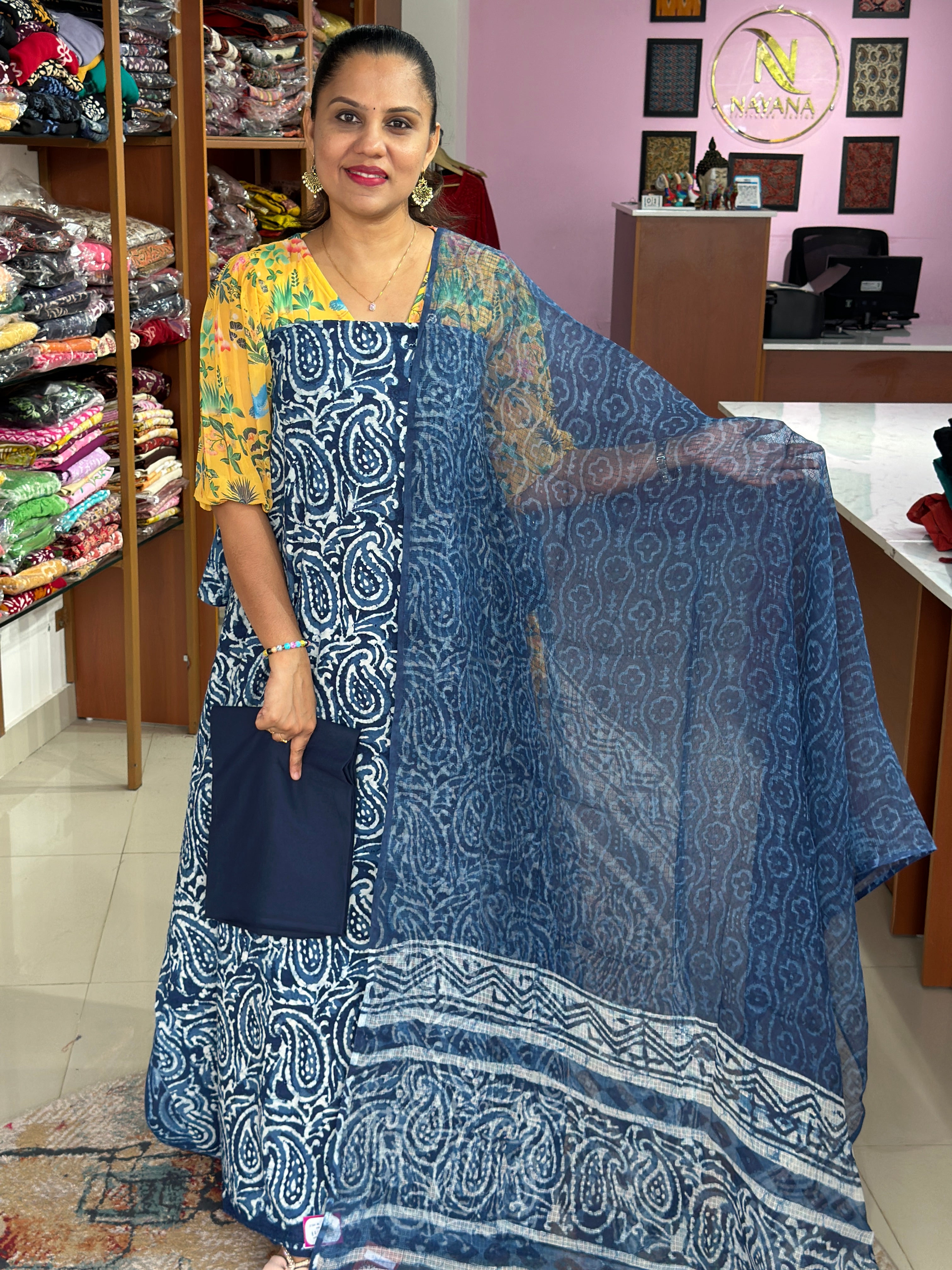 Premium Cotton Unstitched Suit