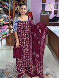 Viscose Georgette Unstitched Suit