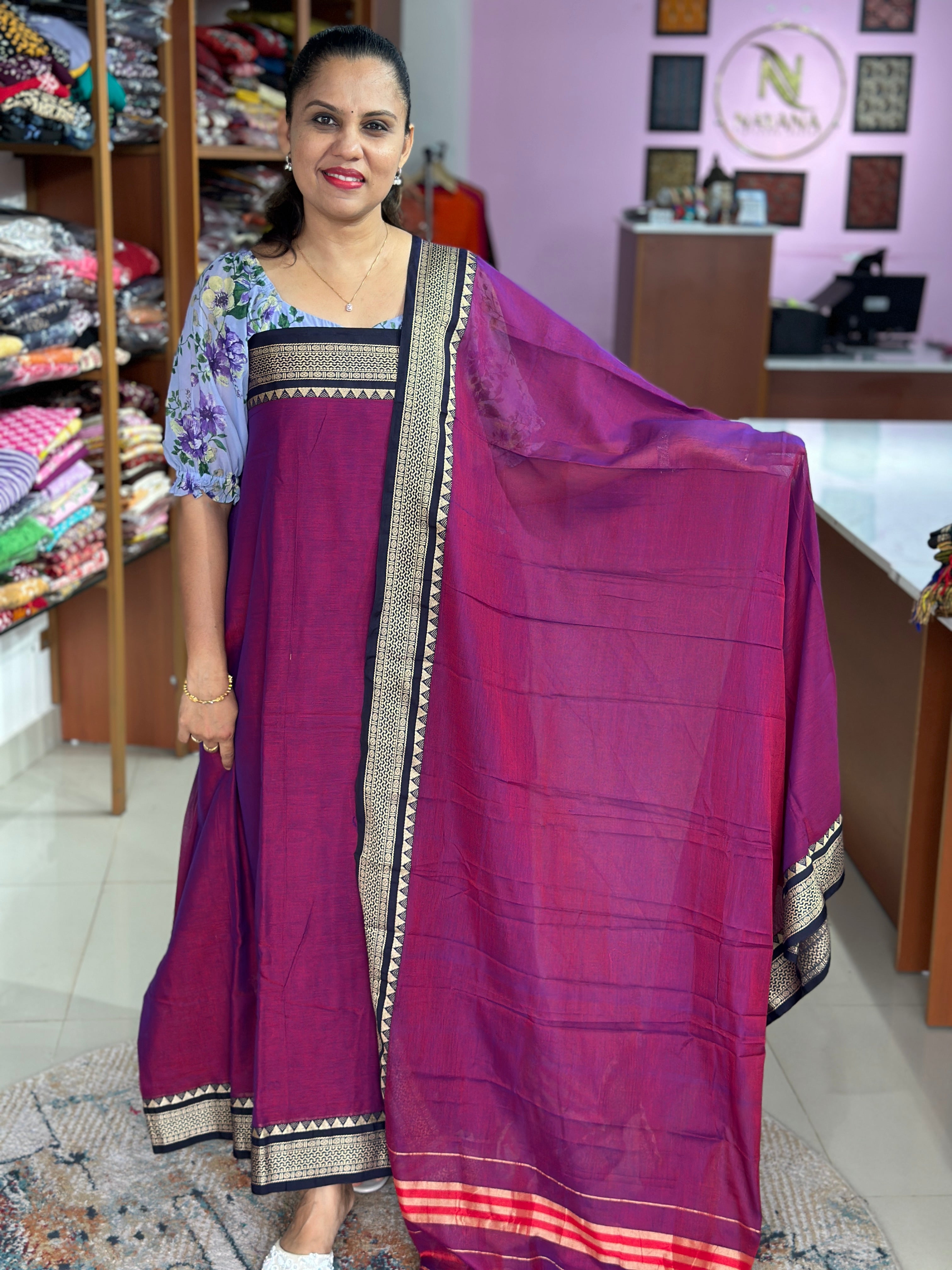 Narayanpet Cotton Unstitched Suit ND31