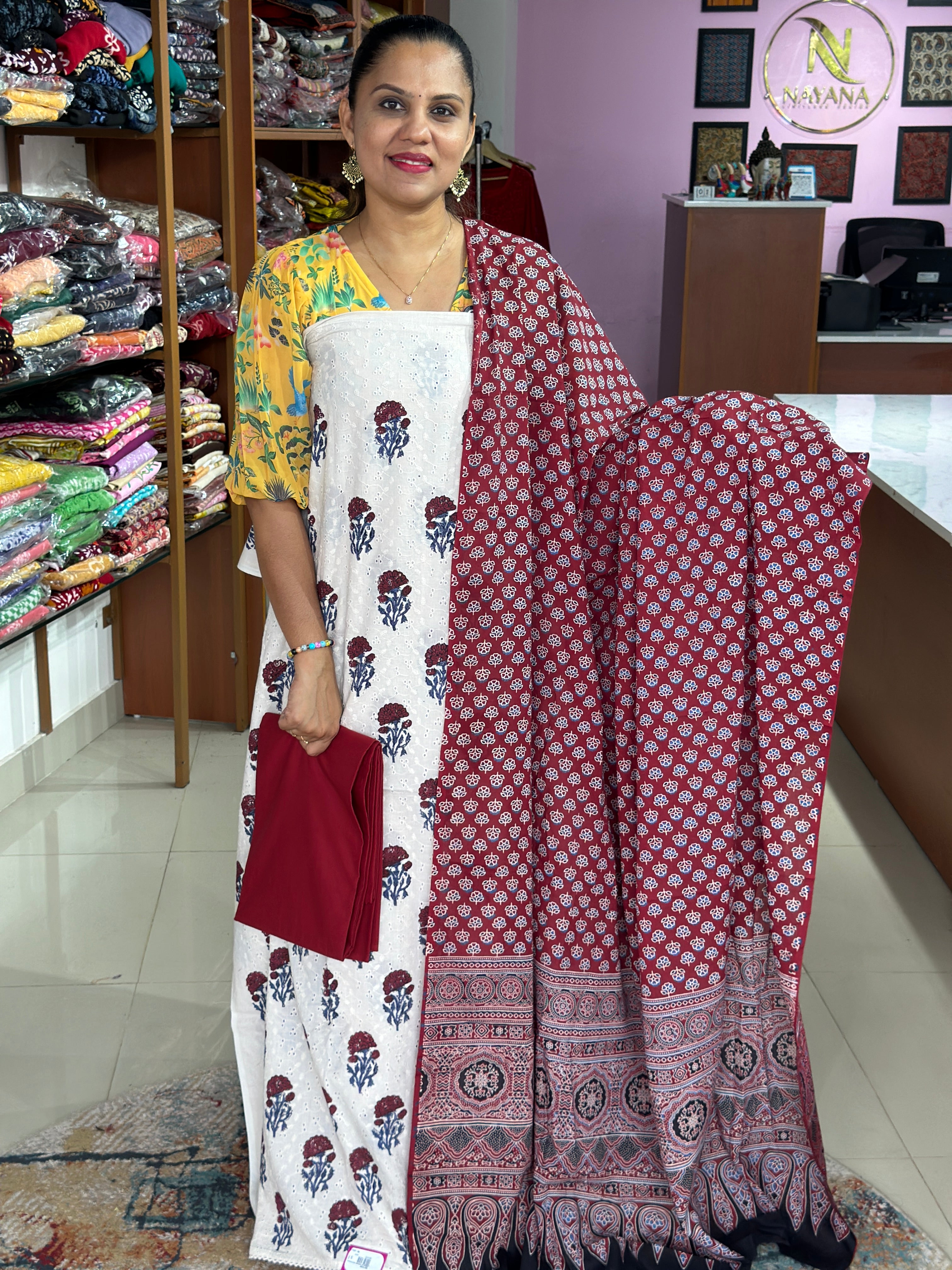 Premium Cotton Unstitched Suits