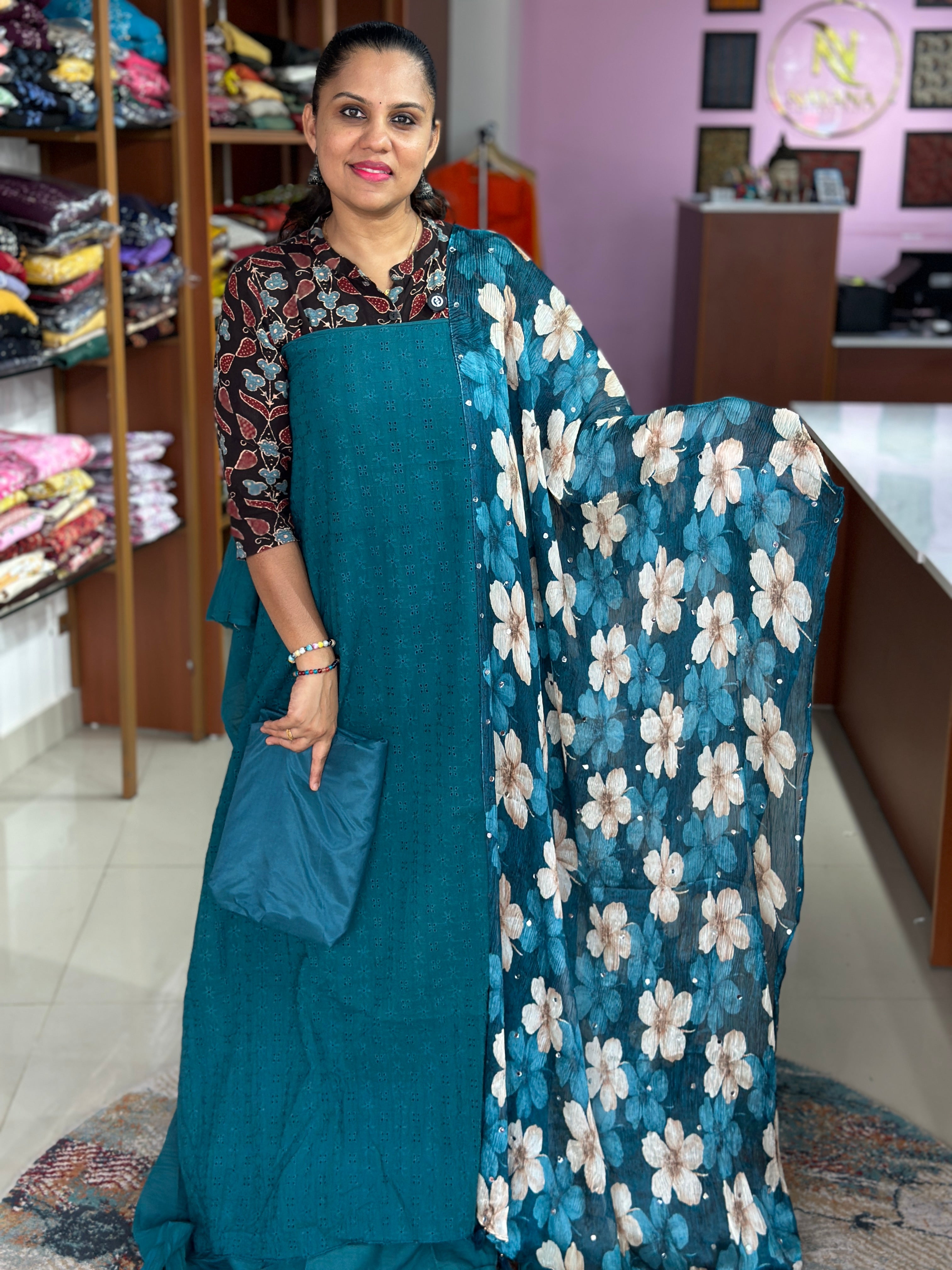 Cotton Hakoba Unstitched Suit