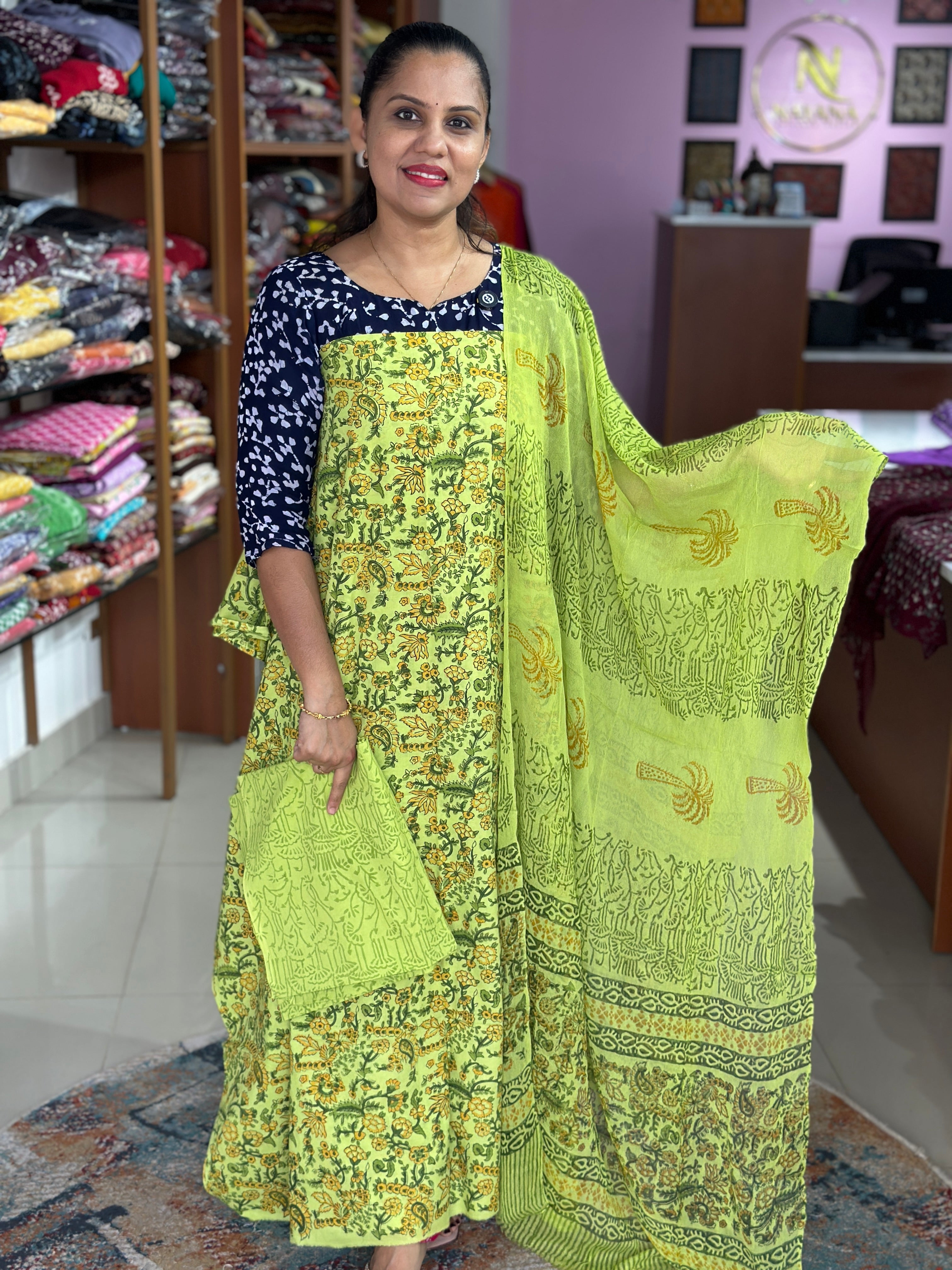 Jaipur Cotton Unstitched Suits