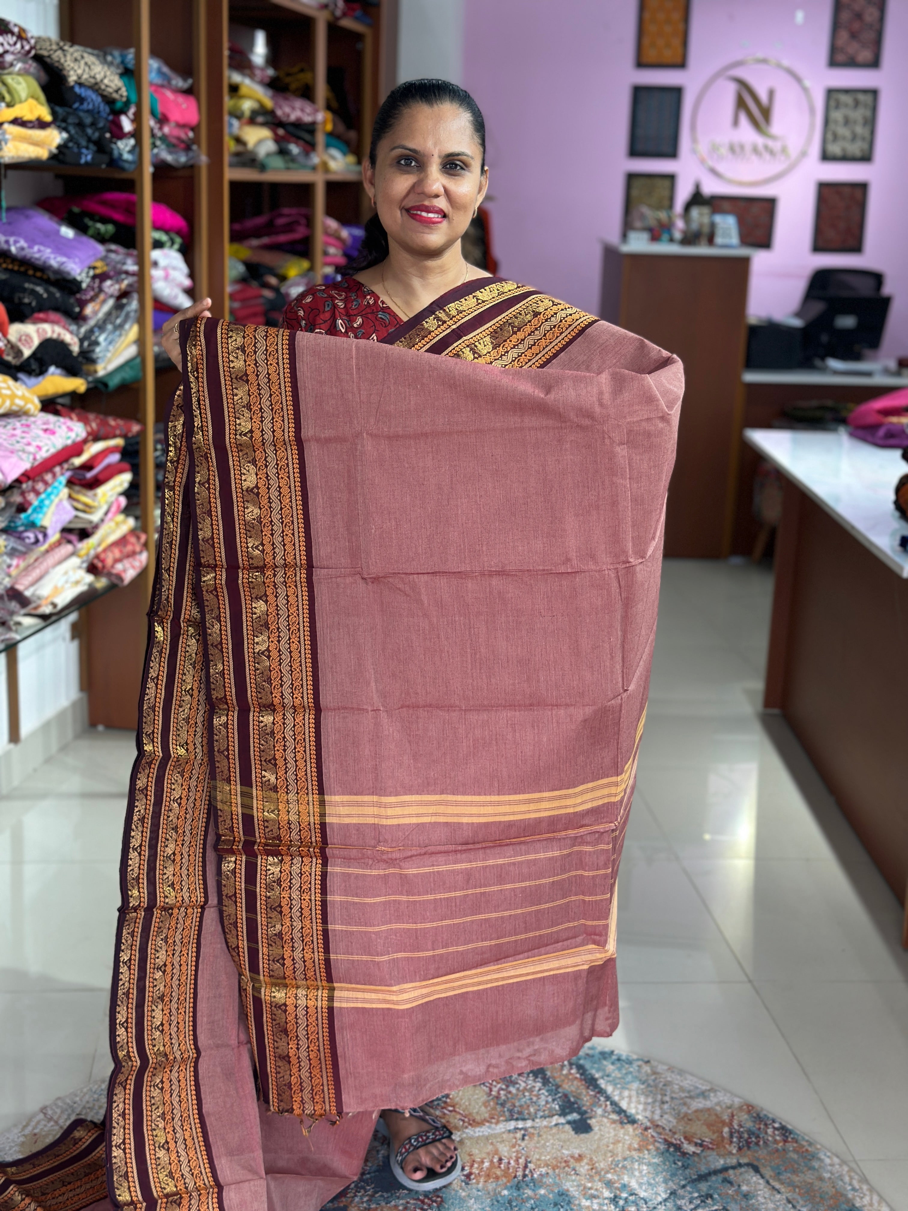 Kanchi Cotton Saree