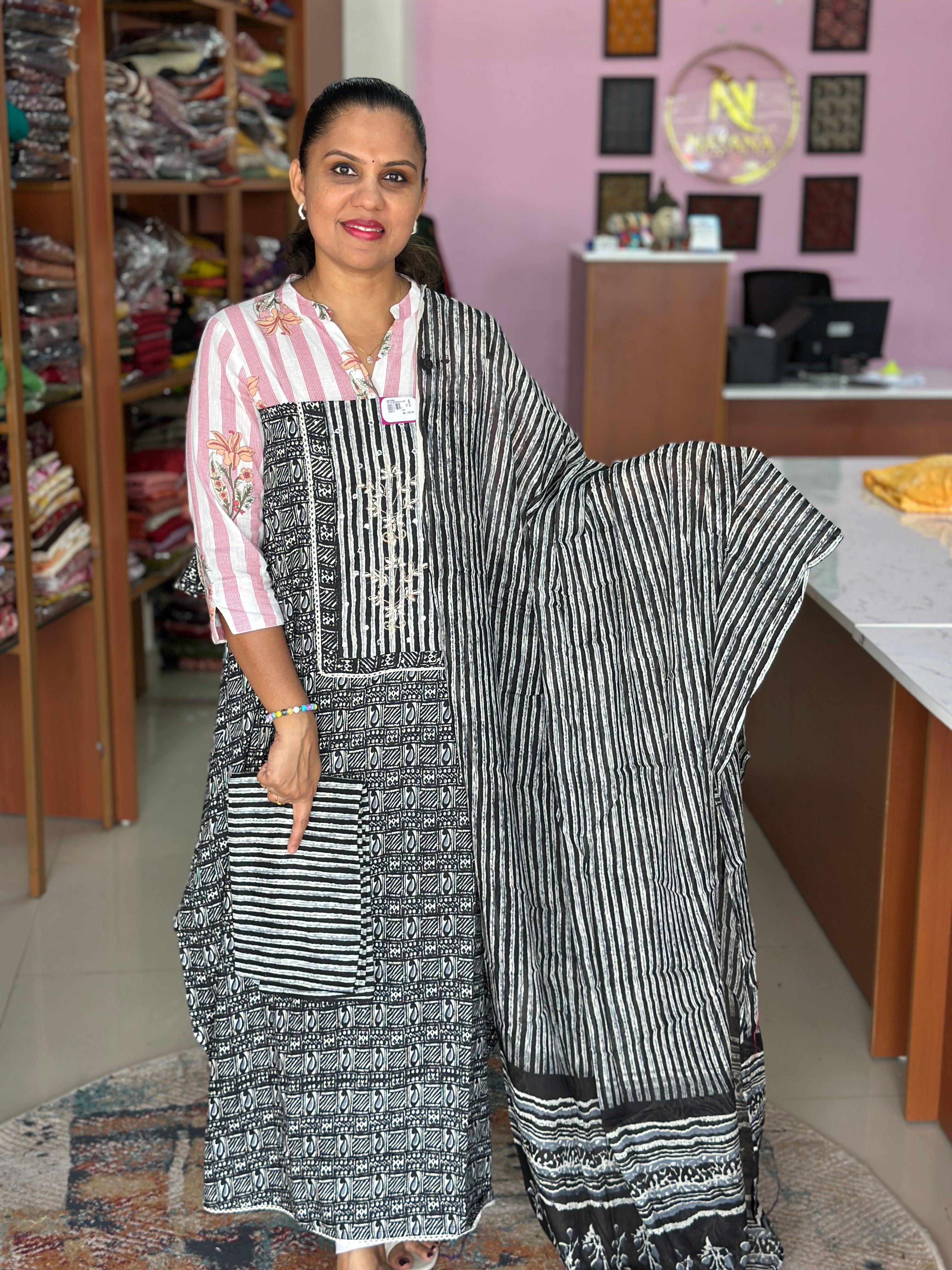 Cotton Unstitched Suit
