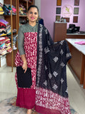 Cotton Batik Print Unstitched Suits
