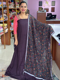 Linen Cotton Unstitched Suit