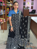 Pure Viscose Georgtte Unstitched Suit