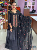 Semi Modal Unstitched Suits