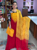 Super Georgette Unstitched Suit