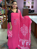 Pure Viscose Georgette Unstitched Suit ND17