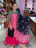 Cotton Batik Print Unstitched Suits