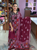 Viscose Georgette Multi Colour Suit ND83