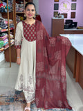 Panel Cut Anarkali Salwar Suit