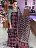 Pure Viscose Georgette Ajrak Suit