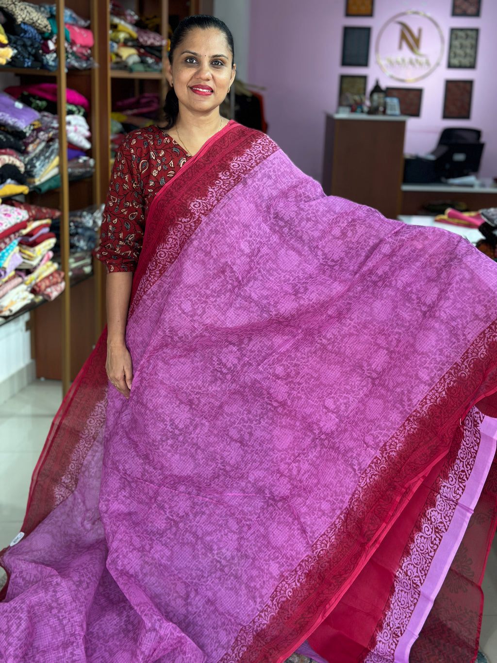 Kota Cotton Saree