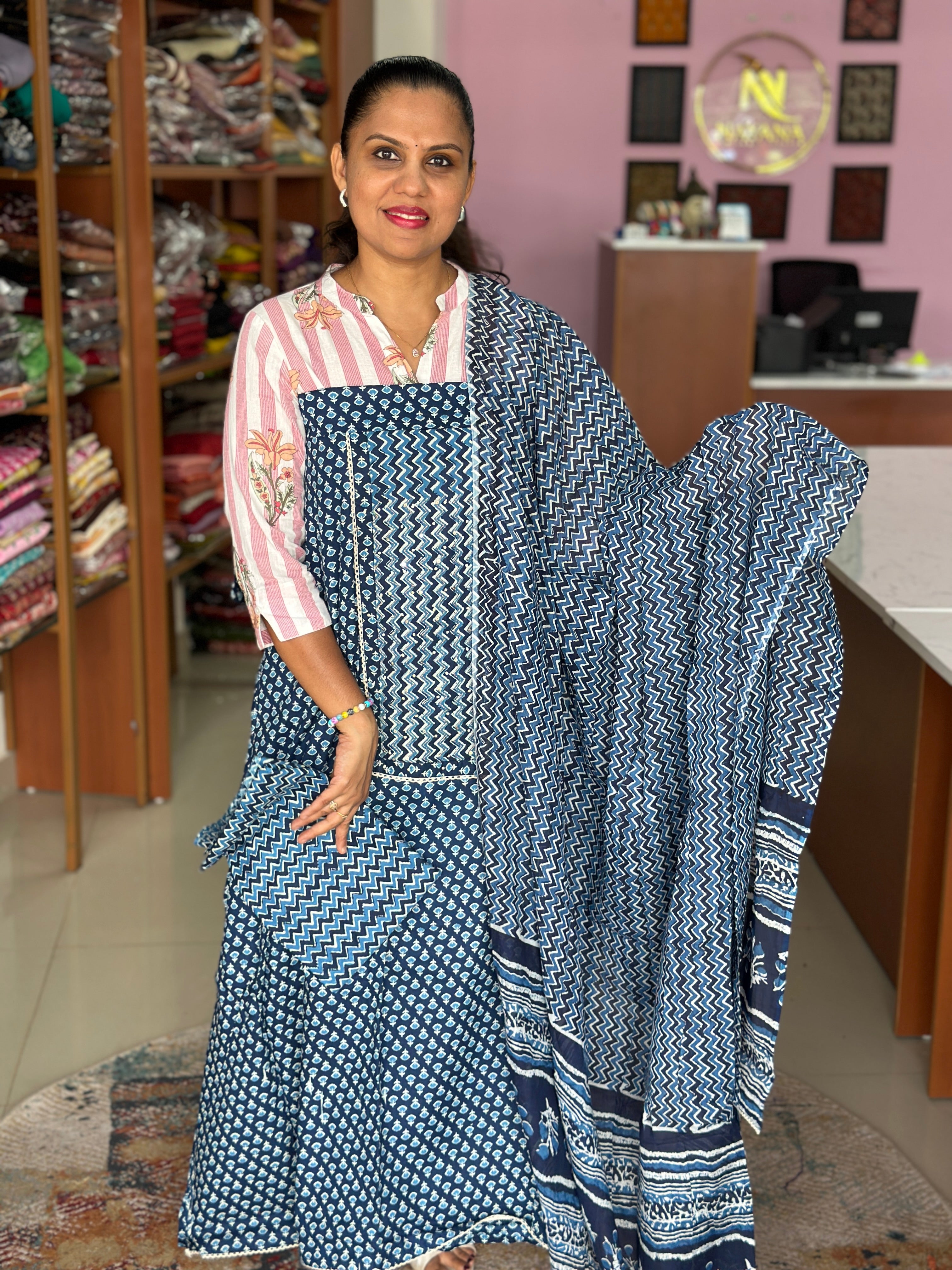 Cotton Unstitched Suit