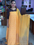 Semi Modal Unstitched Suit ND07