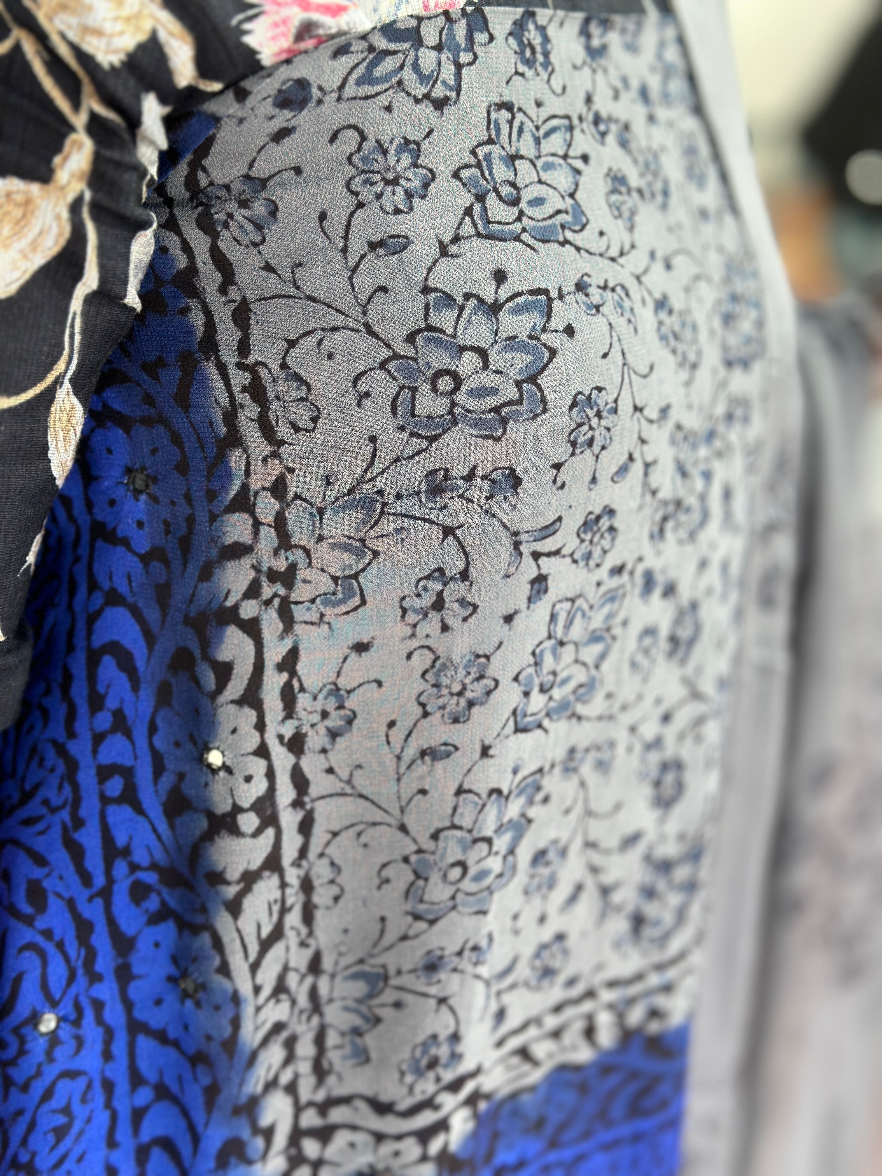 Super Georgette Unstitched Suit