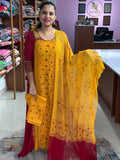 Super Georgette Unstitched Suit ND47