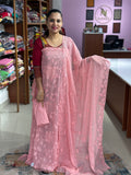 Crushed Georgette Unstitched Suit ND51