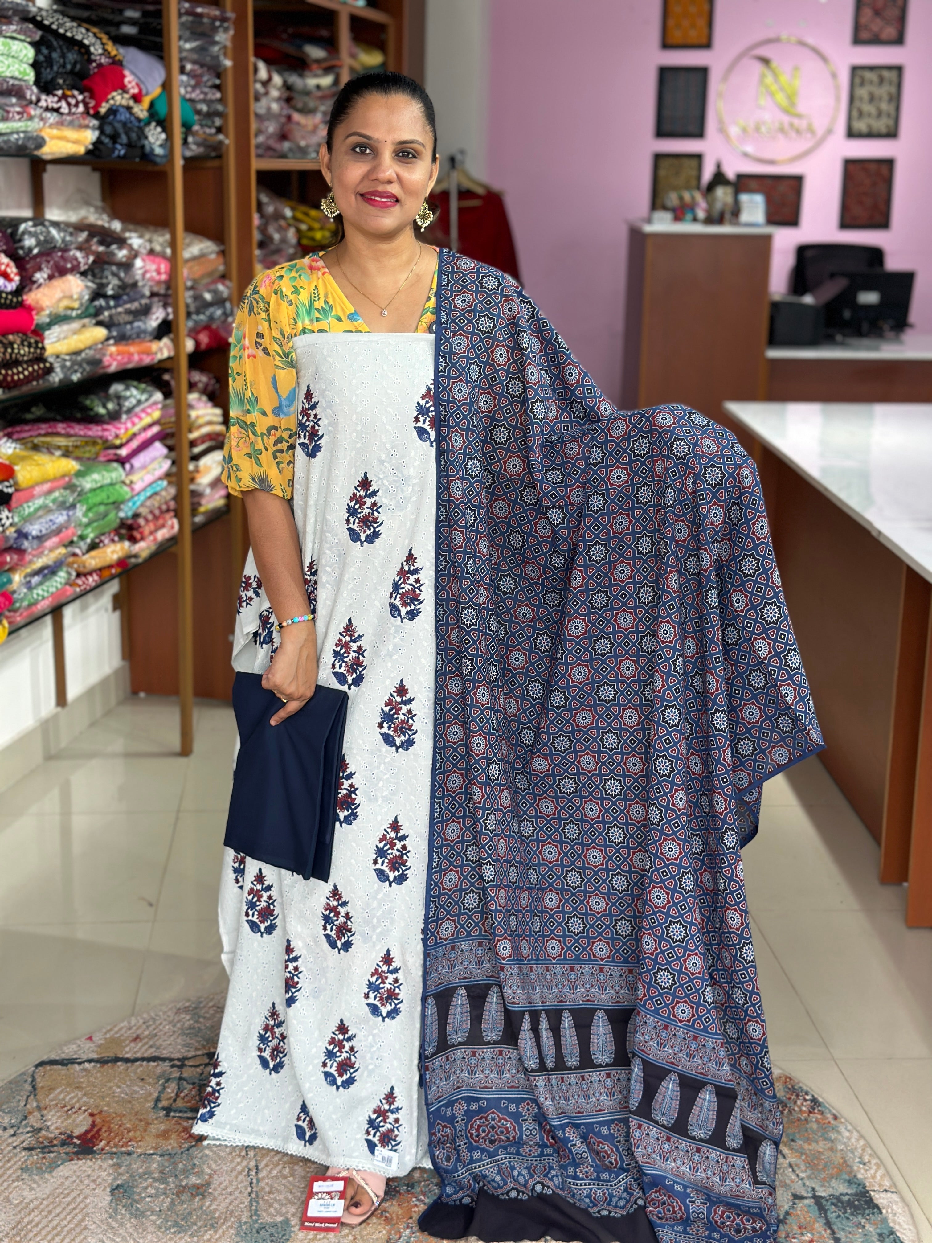 Premium Cotton Unstitched Suit
