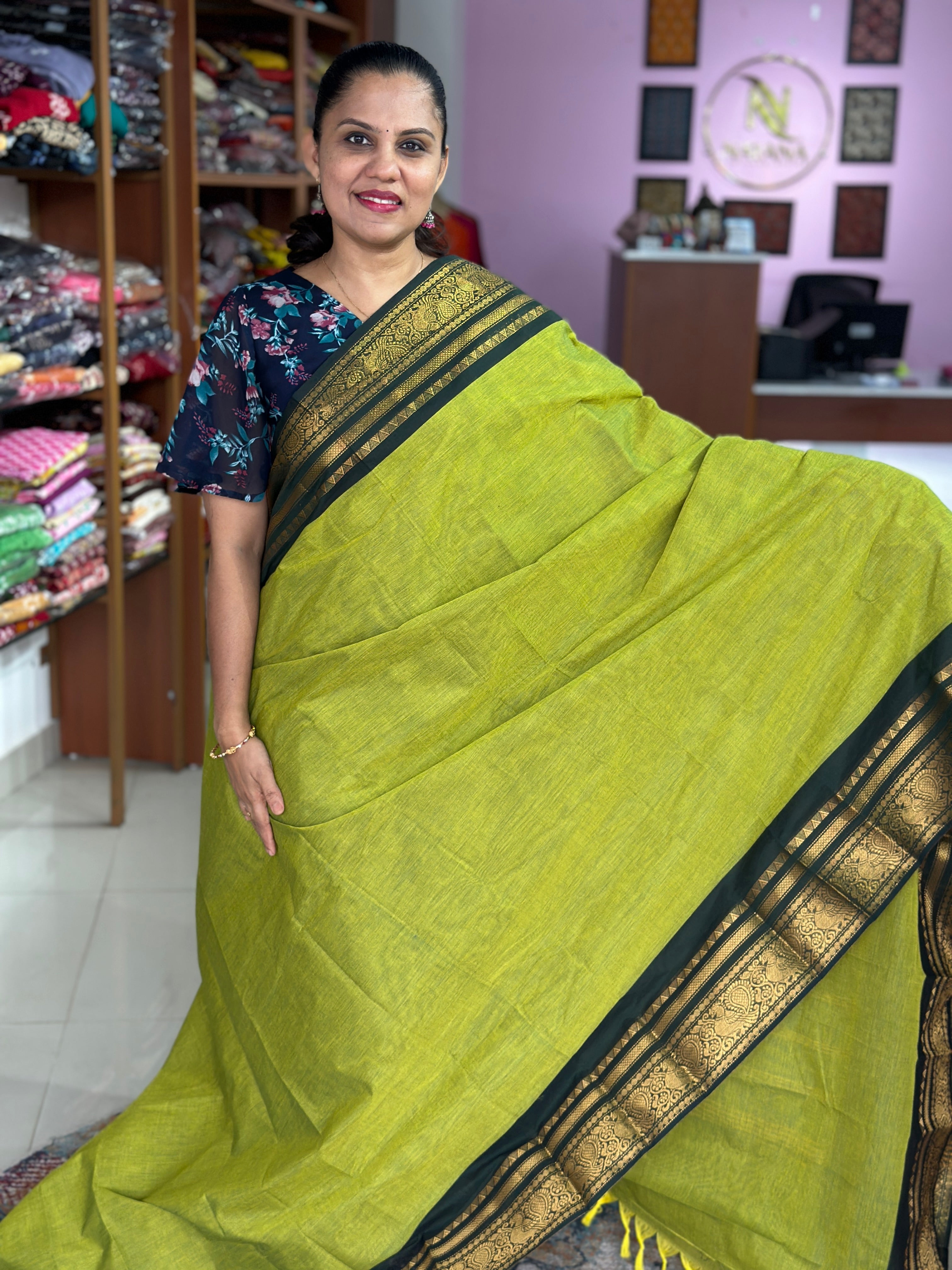 Chettinad Cotton Saree
