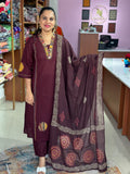 Cotton Mirror Work Salwar Suit