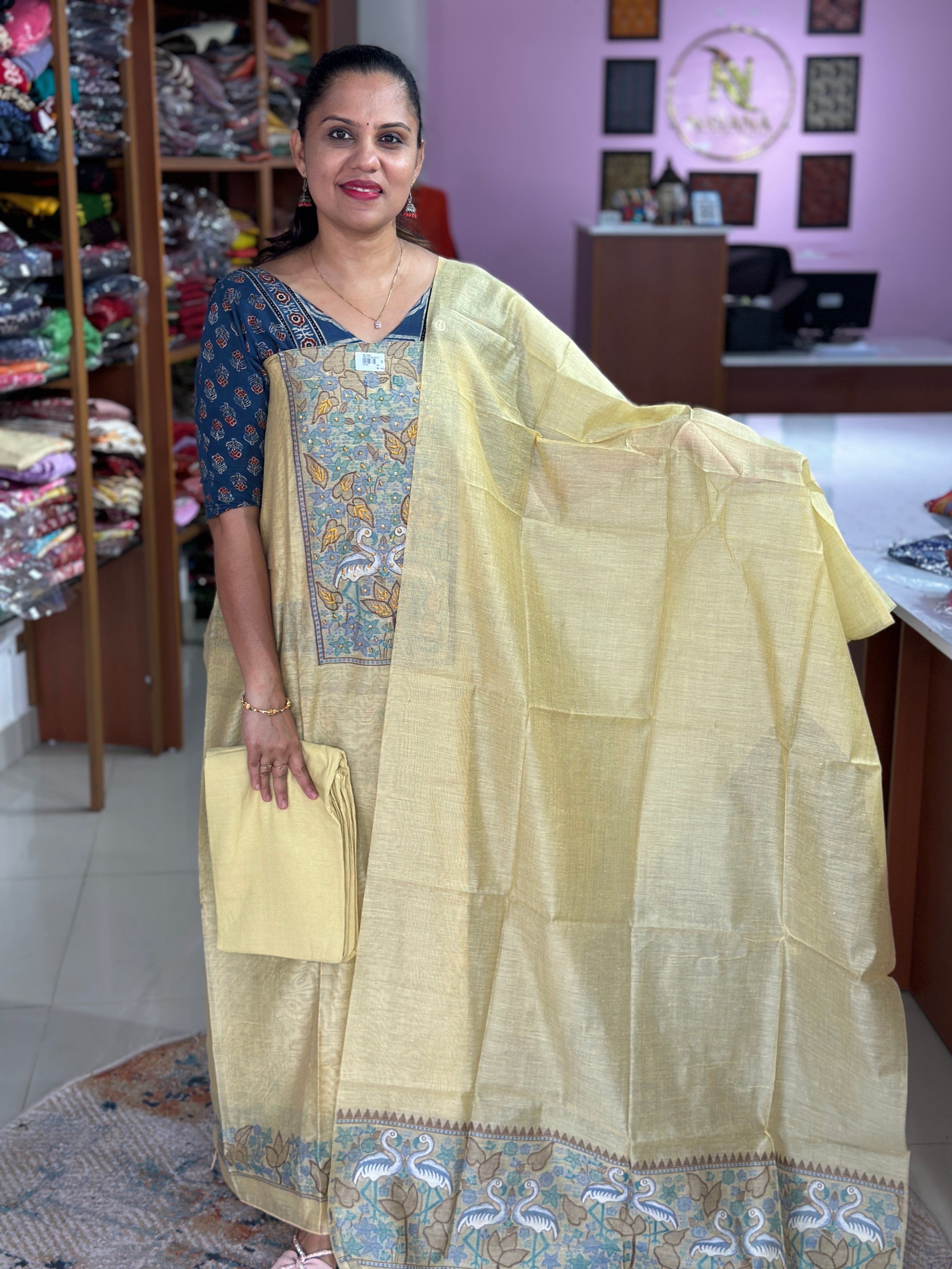 Jamdani Unstitched Suit