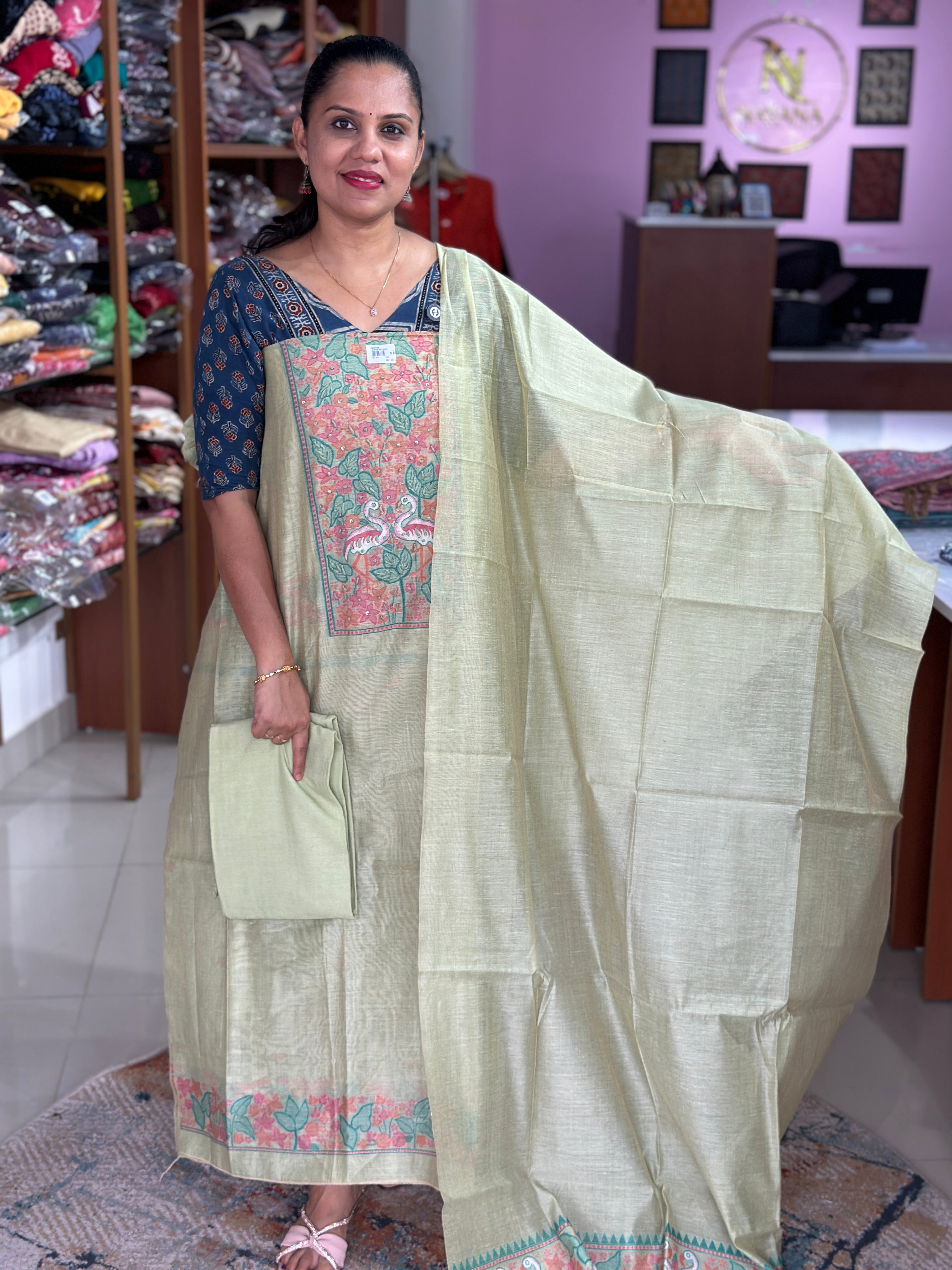 Jamdani Unstitched Suit