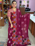 Viscose Georgette Unstitched Suit